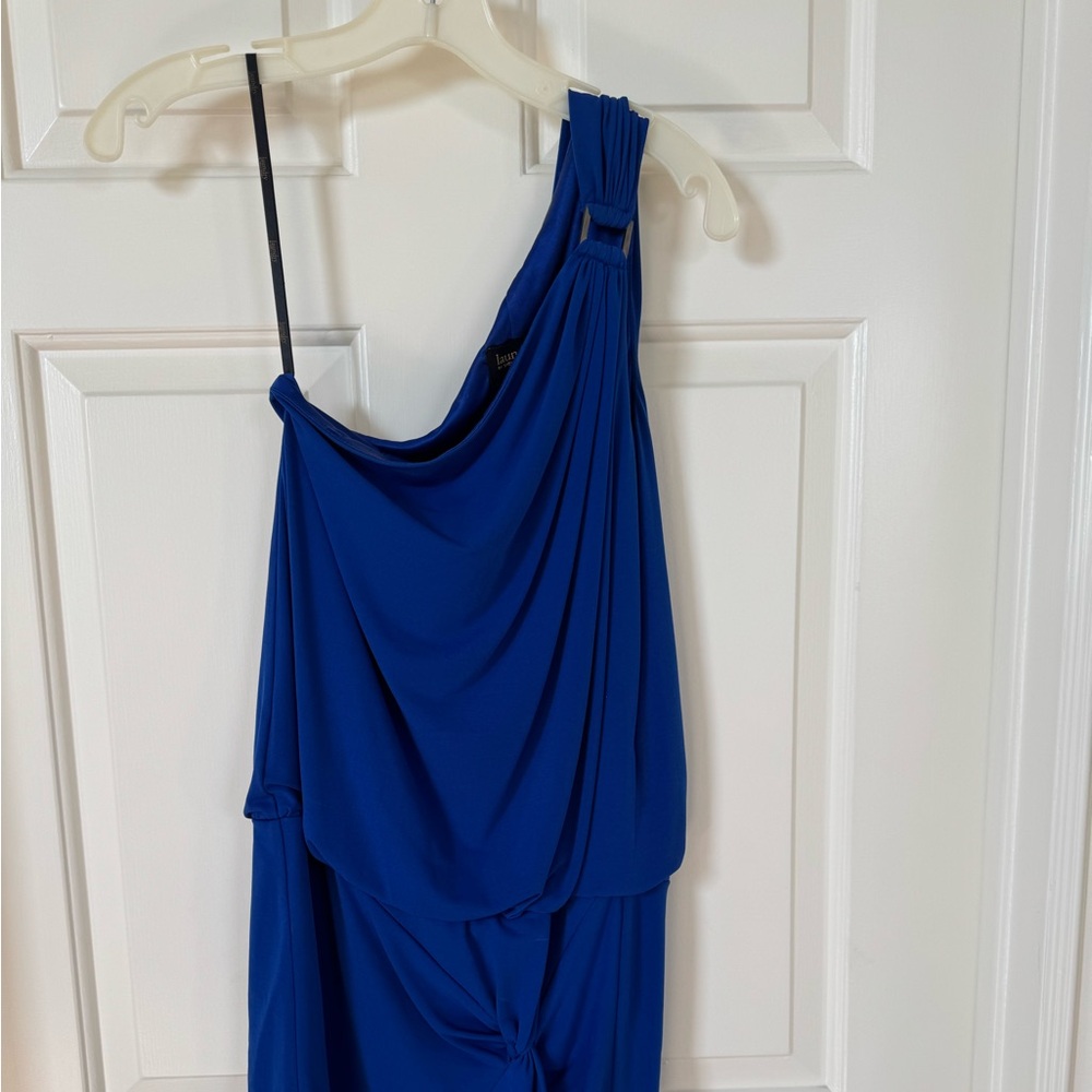 Laundry by Shelli Segal one shoulder dress - size 2- worn once